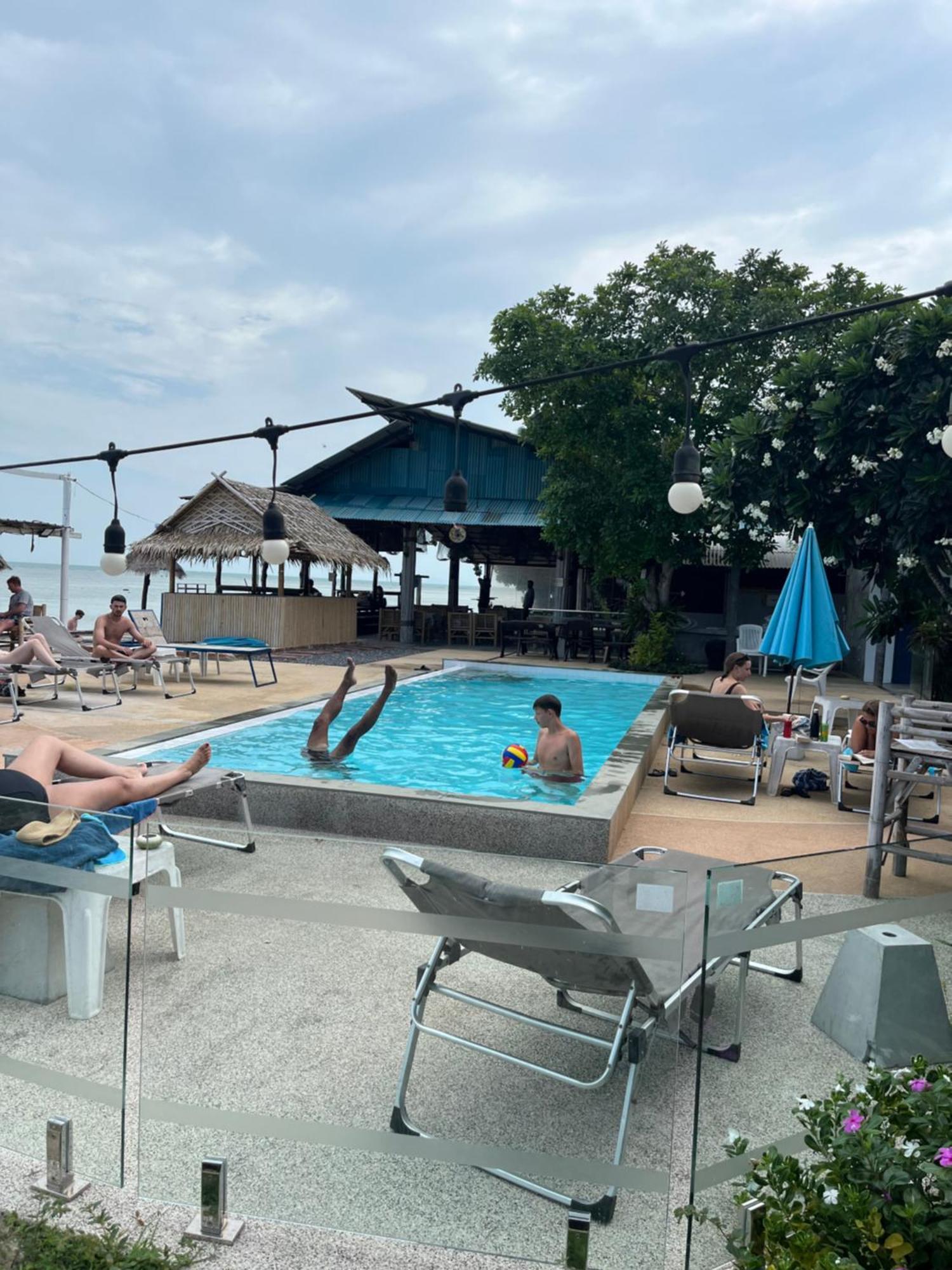 The Cosy Sunset Beach Resort & Restaurant Thong Sala Exterior foto